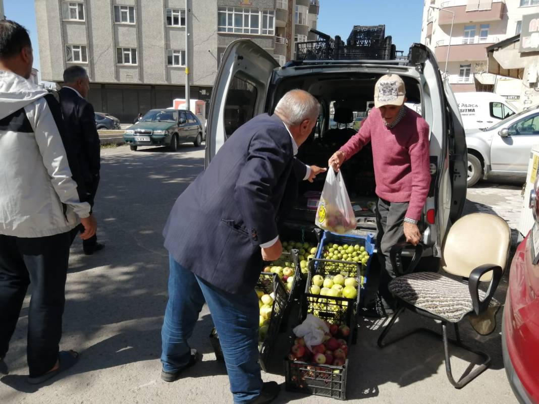 Kağızman'ın organik meyveleri Ağrı'da 3