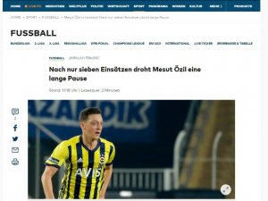 Mesut Özil’in sakatlığı dünya basınında