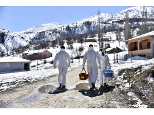 Gümüşhane’nin zorlu coğrafyasında Covid-19 aşısı seferberliği