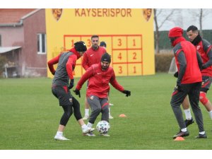 Kayserispor, Karagümrük maçına hazırlanıyor