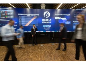 Borsa ilk yarıda yükseldi