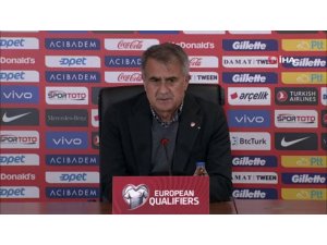 Şenol Güneş: “Norveç maçından iyi dönersek büyük avantaj yakalayacağız”