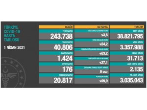 Son 24 saatte korona virüsten 176 kişi hayatını kaybetti