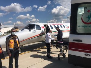 Batman’da uçak ambulans Reyhan bebek için havalandı