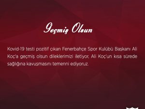 Sivasspor’dan Ali Koç’a geçmiş olsun mesajı