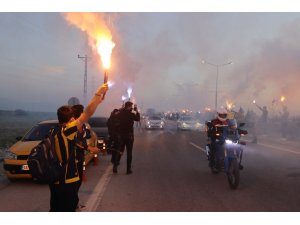 Fenerbahçe’ye Malatya’da coşkulu karşılama