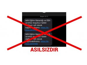 Milli Eğitim Bakanlığından ’sahte mesaj’ uyarısı