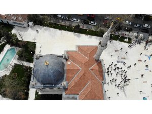 Restorasyonu tamamlanan Teşvikiye Camii ibadete açıldı