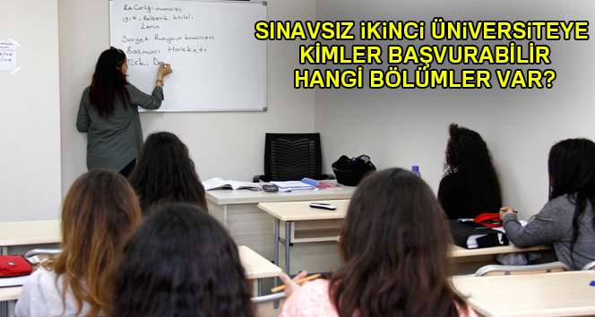 İkinci üniversite nasıl okunur