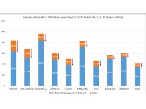 Bakan Koca vaka sayısı en çok artan illeri paylaştı