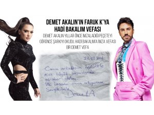 Demet Akalın’dan Faruk K.’ya "Hadi Bakalım" vefası