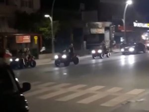 ATV’li şampiyonluk turu polise takıldı