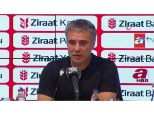 Ersun Yanal: “Sonucu alacak beceriyi gösteremedik”