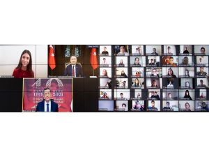 Cumhurbaşkanı Yardımcısı Oktay ve Bakan Selçuk 81 ilden gençler ile online buluştu