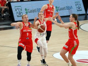 Hazırlık maçı: Türkiye: 56 - Belarus: 52