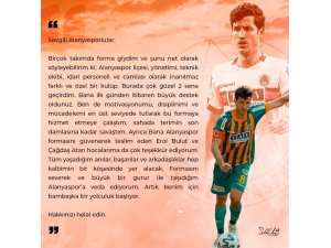 Salih Uçan Alanyaspor’a veda etti