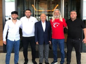 Azeri ve Türk tribün liderleri, A Milli Takım için bir araya geldi