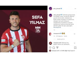 Sivasspor’un yeni transferi Sefa: “Mahcup etmeyeceğim”