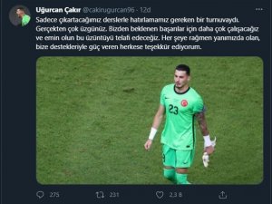 Uğurcan Çakır: "Bu üzüntüyü telafi edeceğiz"