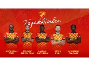 Göztepe 5 futbolcuyla yollarını ayırdı