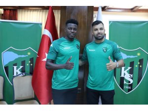 Kocaelispor, Michael Pereira ve Hasan Hatipoğlu’yu renklerine bağladı