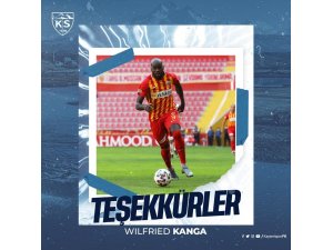 Kayserispor’da Kanga ile yollar ayrıldı