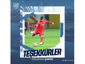 Kayserispor Oğuzhan Çapar ile yolunu ayırdı