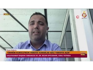 Rezan Epözdemir: "TFF yönetimi 4 gündür talebimize karşı karar vermemek için toplanmadı"