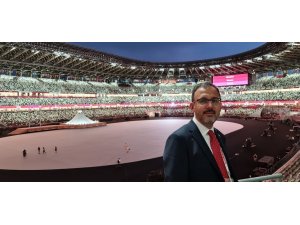 Bakan Kasapoğlu, Tokyo Olimpiyatları’nın açılışına katıldı