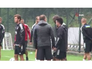 Beşiktaş günü çift idmanla tamamladı