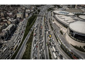 İstanbul’daki araç yoğunluğu yüzde 7 arttı