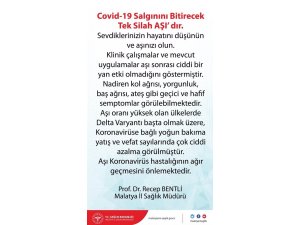 Covid-19 salgınını bitirecek tek silah aşı