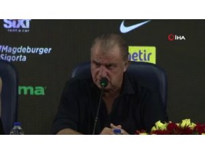 Fatih Terim: "İki maç sonunda hak eden turu geçti"