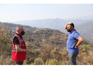 Başkan Böcek: "Duman beni çok etkiliyor ama orda olmam lazım"