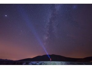 Giresun’da yaylalar yıldızlar altında fotoğraflandı