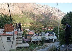 Burdur’da yangın nedeniyle bir mahalleye tahliye