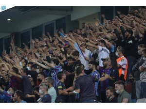 UEFA Konferans Ligi: Trabzonspor: 0 - AS Roma: 0 (İlk yarı)