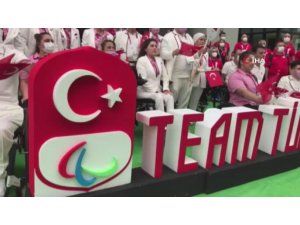 Milli sporcular açılış töreni için hazır