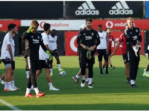 Beşiktaş’ta neşeli antrenman