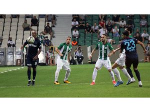 Süper Lig: GZT Giresunspor: 0 - Trabzonspor: 1 (İlk yarı)