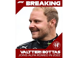 Bottas, Alfa Romeo ile anlaştı