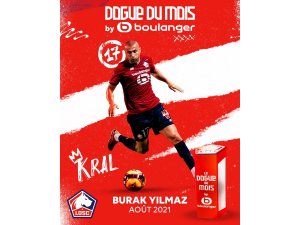 Lille’de ağustos ayının futbolcusu Burak Yılmaz oldu