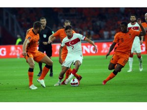 2022 FIFA Dünya Kupası Elemeleri: Hollanda: 3 - Türkiye: 0 (İlk yarı)