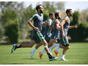 Konyaspor, Altay maçı hazırlıklarını sürdürdü