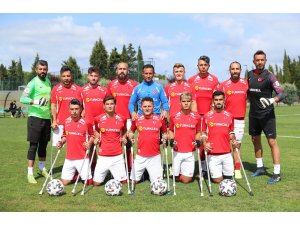 Ampute Milli Futbol Takımı yeniden şampiyonluk için sahada