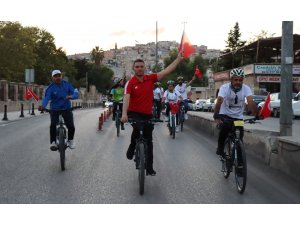 Şanlıurfa’da farkındalık için pedal çevirdiler