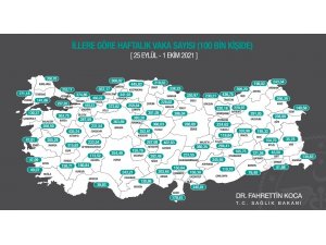 Denizli vaka sayısı en çok artan 10 il arasında