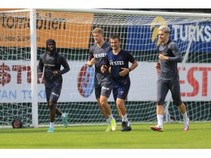 Trabzonspor, Fenerbahçe maçı hazırlıklarını sürdürdü