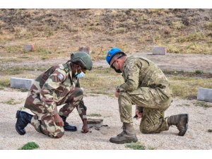 MSB: “Gambiyalı misafir askeri personele ‘Mayın ve EYP ile Mücadele Eğitimi’ verildi"