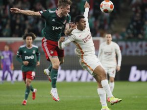 UEFA Avrupa Ligi: Lokomotiv Moskova: 0 - Galatasaray: 0 (İlk yarı)